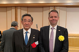 Chairman Asada Holds the British Market Council 2019 New Year Banquet