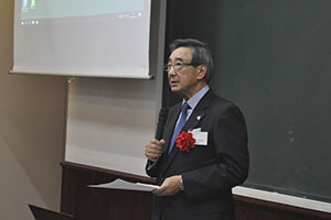 朝田会長のセミナー開会ご挨拶