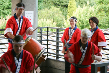 A Performance by the British Embassy Taiko Drumming Club 'Don BRI