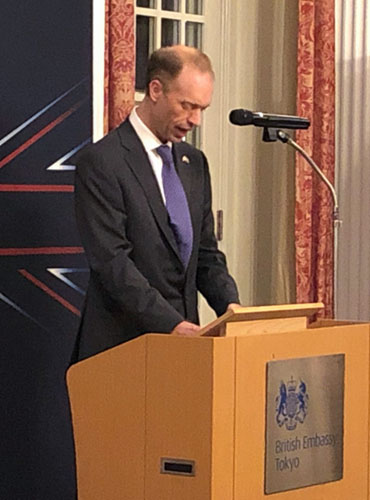 Greetings from the Minister-Counsellor Darren Goff