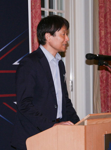 Guest of honour congratulatory address from Mr Asai, Director,  Investment Promotion Division, METI