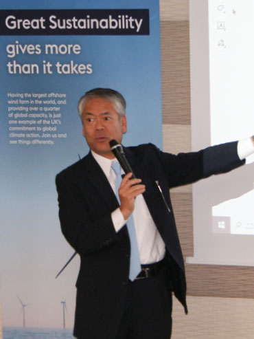 Lecture by Mr Asai, CEO, Japan, Standard Chartered Bank