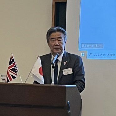 英国市場協議会（BMC）鈴木会長が新年会を開催